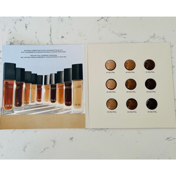 DIOR Forever Skin Correct Full Coverage Concealer in 9 Neutral Shades Card Size - Picture 1 of 3